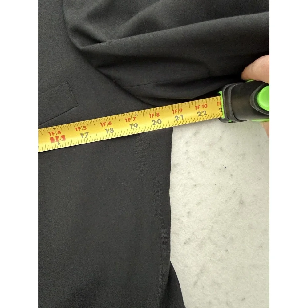 Lord West Vintage Black Tuxedo 41R‎ Wool Shawl Lapel 70s Wedding USA ACWA Union